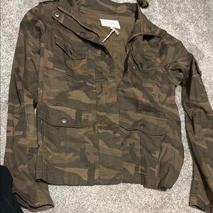 Thread & Supply Brown Camouflage Utility Jacket